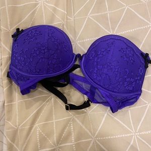 Purple Victoria’s Secret Bra Worn Once-Size 32C